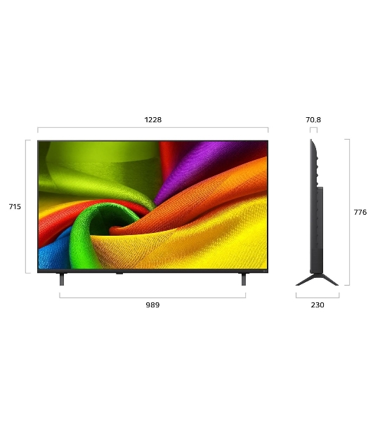 Телевизор LG 55' 55NU900B6LA.ARUG черный DLED UHD 60Hz WebOS