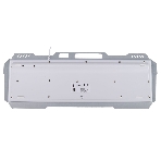 Клавиатура Gembird KB-G710M-S проводная, USB Type-A, чёрный/серебристый, фото6