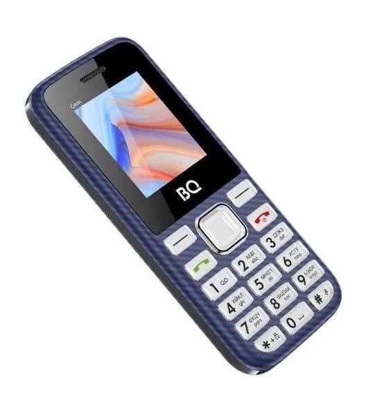 Мобильный телефон BQ 1860 Gem темно-синий (без СЗУ в комплекте)