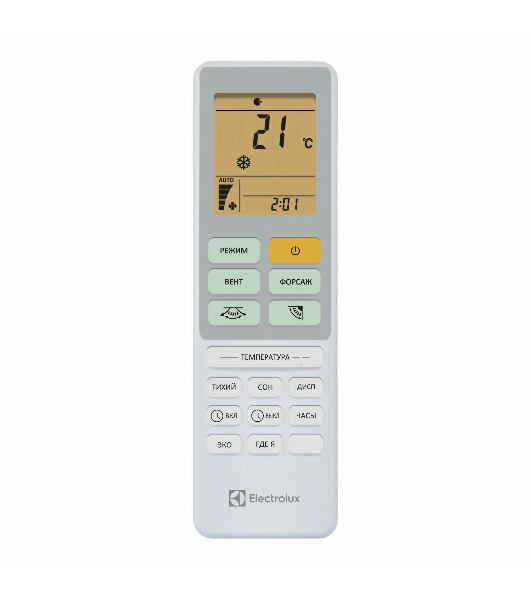Внутренний блок сплит-системы Electrolux EACS/I-09HAL/N8/in инвертор, 9000 BTU, 25 м², 23 дБ, охлаждение, обогрев, осушение, белый