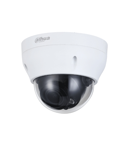 Уличная купольная IP-видеокамера Dahua 2Мп; 1/2.8” CMOS; моторизованный объектив 2.8~12 мм; механический ИК-фильтр; чувствительность 0.008лк@F1.7; сжатие: H.265+, H.265, H.264+, H.264, MJPEG; 2 потока