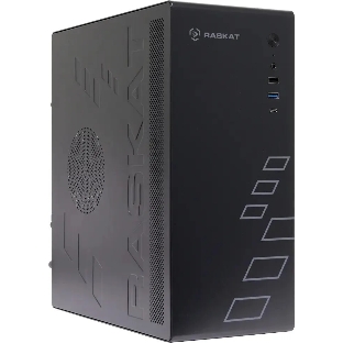 Компьютер Raskat Standart 300 (Intel Core i3 12100, RAM 8Gb, SSD 240Gb, no OS, kb+ms, черный)