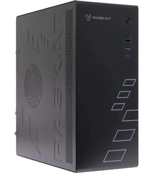 Компьютер Raskat Standart 300 (Intel Core i3 12100, RAM 8Gb, SSD 240Gb, no OS, kb+ms, черный)