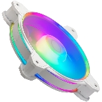 Вентилятор для корпуса Cooler Master MasterFan MF120 Halo2 ARGb 120х120x25 белый 4-pin 27дБ (MFL-B2DW-21NP2-R2) Ret, фото4