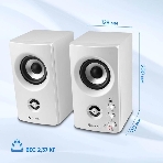 Акустическая система Oklick OK-164 2.0 белый 30Вт, фото15