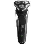 Электробритва PMR 0307RС wet&dry PRO 5 blades+ электрическая (Polaris), черный/хром, фото 1