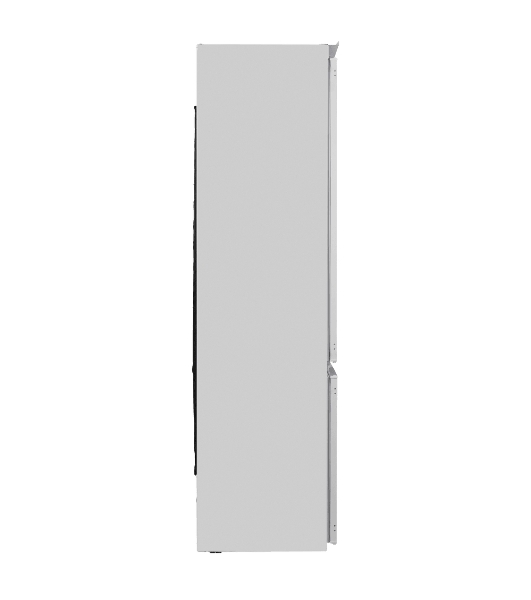 Встраиваемый холодильник Maunfeld MBF193NFW1GR Inverter белый двухкамерный 257/84 л морозилка снизу, No Frost