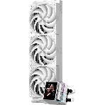 Система охлаждения Water Cooling System PCCooler DS360 Display WH (310W, 360мм, LED, белый, ARGb Pump/Fans: 3x120мм, 90.56CFM, 39.8dBA, 2500RPM/Pump height 65мм, 15dBA, 2600RPM, Rad thickness 27мм/S: 1851, 1700, 1200, 115X, AM5, AM4), фото7