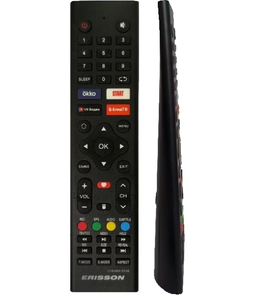 Телевизор Erisson 32' 32LES907T2SM черный/серебристый DLED HD 60Hz Smart TV