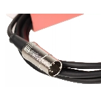 Кабель MIDI FORCE MCC-02/3MIDI DIN 5-pin - MIDI DIN 5-pin, высококачественный, диаметр 6 мм, для подключения синтезаторов, звуковых модулей и др. оборудования, профессиональные металлические разъемы, длина 3 м, черный, фото2