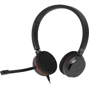 Гарнитура Jabra Evolve 20 MS Stereo USB чёрный, проводная