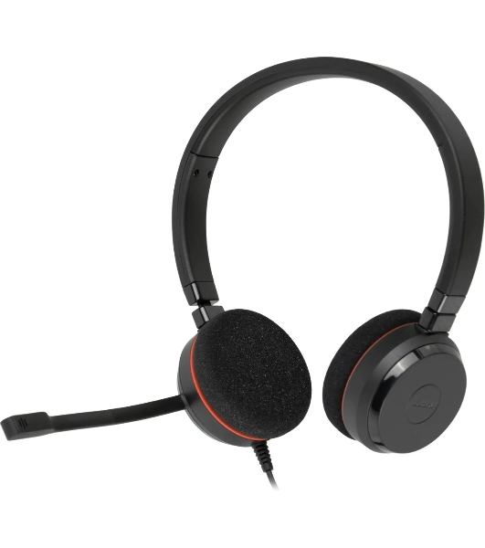 Гарнитура Jabra Evolve 20 MS Stereo USB чёрный, проводная