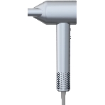 Фен Haier HHD-507 серый, 1600 Вт, ионизация, фото 1