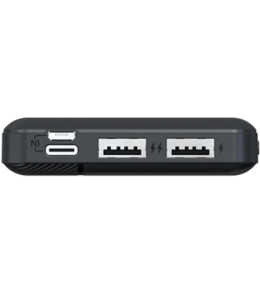 Портативный аккумулятор Buro BP10A 10000mAh 10W 2A 2xUSB-A черный