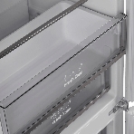 Встраиваемый холодильник Maunfeld MBF193NFW1GR Inverter белый двухкамерный 257/84 л морозилка снизу, No Frost, фото4