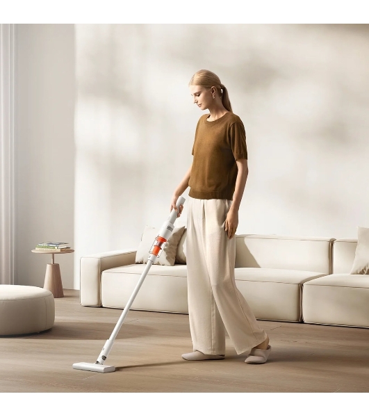 Пылесос вертикальный Xiaomi Vacuum Cleaner P30 EU (BHR08J7EU) белый, питание от аккумулятора, 180 Вт, уборка сухая, пылесборник 0.2 л
