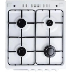 Плита газовая Hansa FCGW510029A белый, конфорок 4 газовых, духовка 53 л, 50 см x 85 см x 57 см, фото3