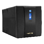 Источник бесперебойного питания ExeGate SpecialPro Smart LLB-1200.LCD.AVR.4SH.USB 1200VA/750W, LCD, AVR, 4*Schuko, USB, черный, фото 1
