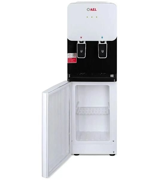Кулер для воды AEL LD-AEL-85c, верхняя загрузка, нагрев 95 °С, охлаждение 8 °С, белый/черный