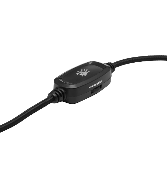 Гарнитура проводная с микрофоном A4Tech Bloody G260 черный 2м мониторные USB оголовье (G260)
