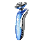 Электробритва Centek CT-2170 (синий) ротор 3D, влажное бритье, 3 плав.головки, 2-ные лезвия, до 50 мин раб, фото2