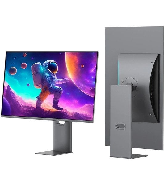 Монитор 31.5' Digma Pro Vision L QD OLED 3840x2160, 240 Гц, 1 мс, 16:9, 1000 кд/м², 1xHDMI, 1xDP, 1xUSB, G-Sync, FreeSync, серебристый