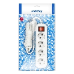 Удлинитель Smartbuy (SBE-16-4-03-ZS) 4 гнз х 3,0 м (16А/3.5 кВт, ПВС 3х1.0), фото2