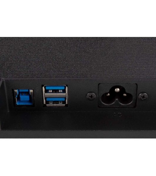 Монитор 23.8' IRBIS MIR View24 IPS 1920x1080, 100 Гц, 5 мс, 16:9, 300 кд/м², VGA, HDMI 2.0, DP 1.2, 3.5 Jack, динамики (2 Вт), HDR10, черный, в реестре Минпромторга