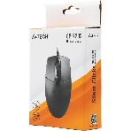 Мышь проводная A4Tech OP-720S черный, 1200 dpi, USB, кнопки - 3, фото3