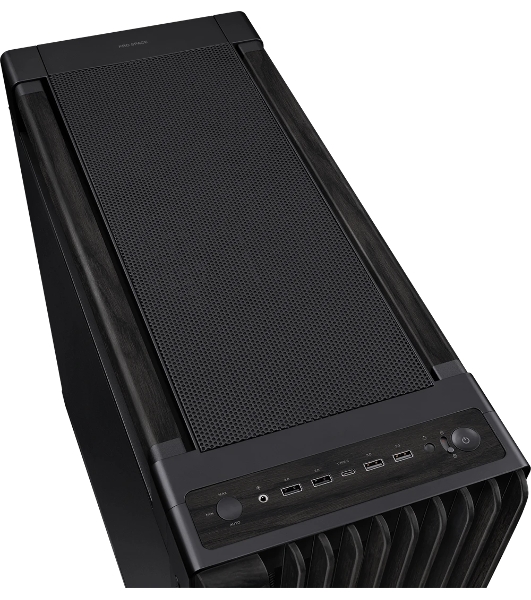 Компьютерный корпус ASUS PROART PA602 WOOD METAL PWM черный