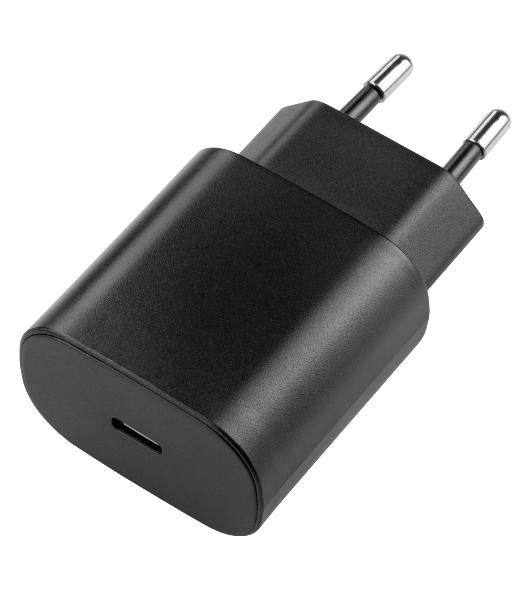 Сетевое зарядное устройство Defender UPA-125 25W,USB C,кабель Type-C,черный