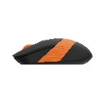 Мышь беспроводная A4Tech Fstyler FG10 черный/оранжевый, 2000 dpi, радиоканал, USB, кнопки - 4, фото2