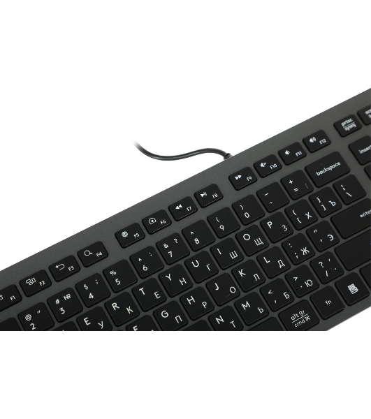 Клавиатура проводная A4Tech Fstyler FX50, USB, серый