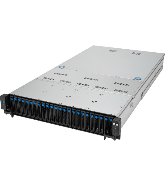 Серверная платформа Asus RS720A-E12-RS24U/10G/2.6kW/24NVMe/GPU