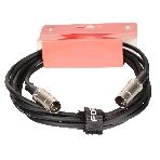 Кабель MIDI FORCE MCC-02/3MIDI DIN 5-pin - MIDI DIN 5-pin, высококачественный, диаметр 6 мм, для подключения синтезаторов, звуковых модулей и др. оборудования, профессиональные металлические разъемы, длина 3 м, черный, фото4