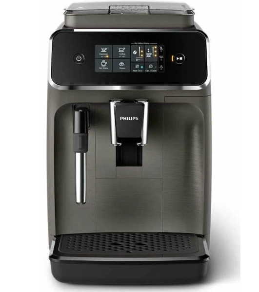 Кофемашина автоматическая Philips EP2224/10 черный, исп. кофе - молотый/зерновой, 1.8 л, 1500 Вт, 15 Бар.