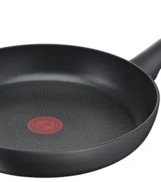 Сковорода Tefal Ultimate G2680672, 28 см, без крышки, черный
