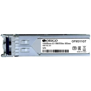Трансивер Origo OFM311GT, оптич. SFP MM duplex 1 Гбит/с Tx:850нм до 0.55км