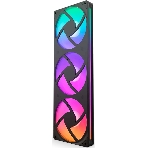 Вентилятор для корпуса Case Cooler NZXT F360 RGb Core (120x120x25мм, 4-pin PWM, RGb, 75.12CFM, 30dBA, 2400RPM, Black, Single-Frame RGb Fan Unit), фото6