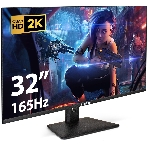 Монитор 31.5' ExeGate Combat EG3207A IPS 2560x1440, 165 Гц, 1 мс, 16:9, 300 кд/м², 2xHDMI, 1xDP, 1xUSB, 1x3.5 мм, черный, фото 1