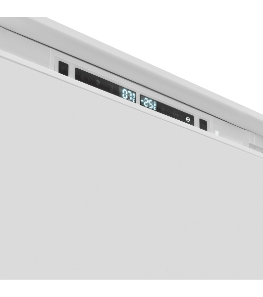 Встраиваемый холодильник Maunfeld MBF193NFW1GR Inverter белый двухкамерный 257/84 л морозилка снизу, No Frost