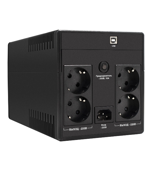 Источник бесперебойного питания ExeGate SpecialPro Smart LLB-1200.LCD.AVR.4SH.USB 1200VA/750W, LCD, AVR, 4*Schuko, USB, черный