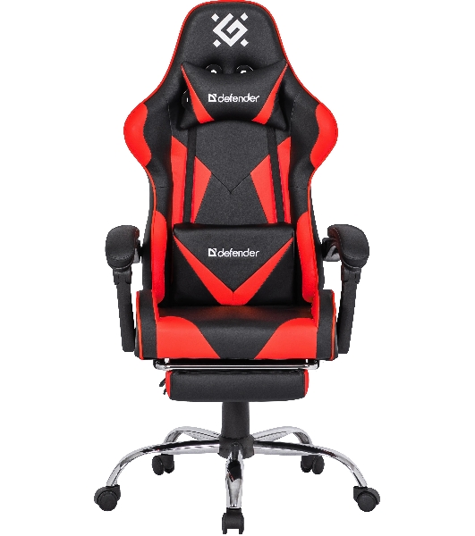 Кресло игровое Defender PILOT RED/BLACK