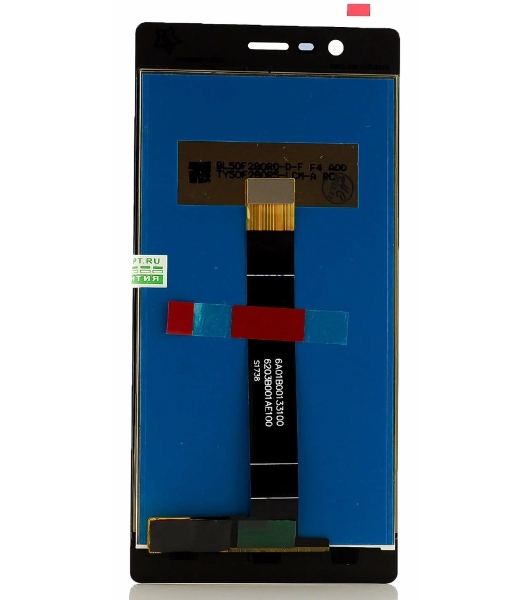 Дисплей для Nokia 3, черный