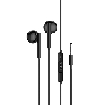Проводные наушники Hoco M64 черный, внутриканальные, Jack 3.5 мм, фото 1