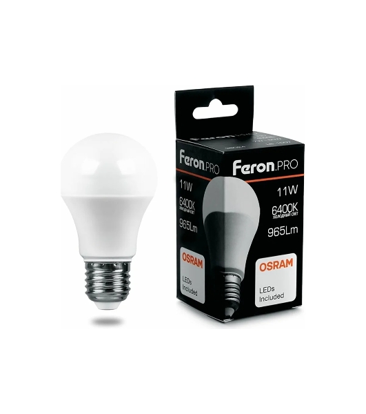 Лампа светодиодная Feron PRO LB-1011 11Вт Е27 дневной