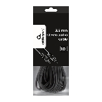 Кабель аудио Cablexpert CCA-404-10M-N, Jack 3.5(M)/Jack 3.5(M), 3pin, 10м, черный, пакет, фото2