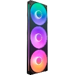 Вентилятор для корпуса Case Cooler NZXT F360 RGb Core (120x120x25мм, 4-pin PWM, RGb, 75.12CFM, 30dBA, 2400RPM, Black, Single-Frame RGb Fan Unit), фото 1