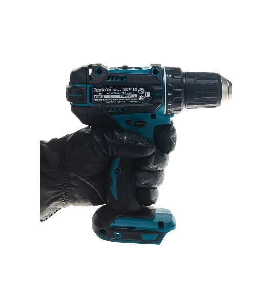Дрель-шуруповерт Makita DDF482Z, 18 В, 1,5 Ач, 62 Нм, щеточный