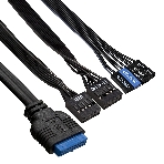 Компьютерный корпус Miditower ExeGate AA-442U2-UNS350 (ATX, БП UNS350 с вент. 12см, 1хUSB+2хUSB 3.0, аудио, черный), фото2